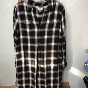 Old Navy plaid dress